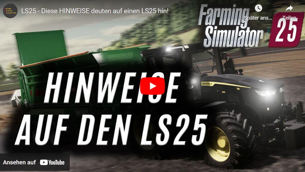 LS25 – Diese Hinweise deuten darauf hin!